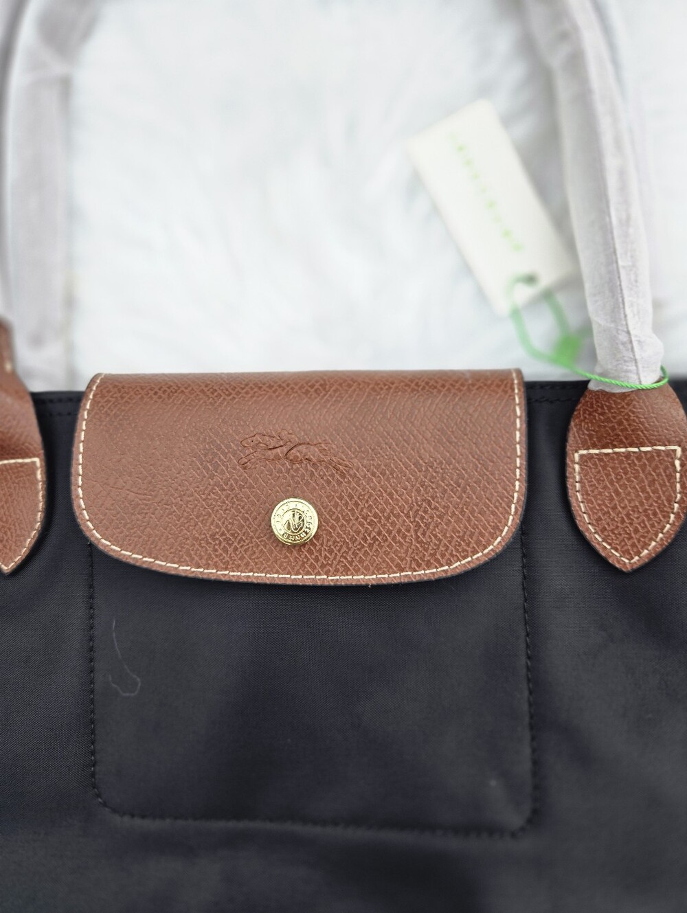 Longchamp Le Pliage Tote Bag Large BLACK - Picture 3 of 9